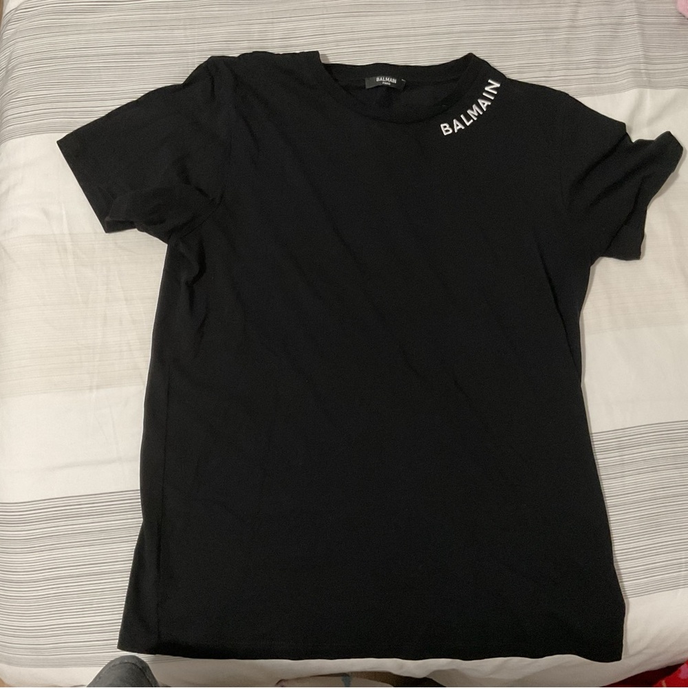 Balmain Black Kids T-Shirt